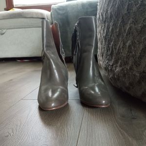 Gray "Halogen" shoes